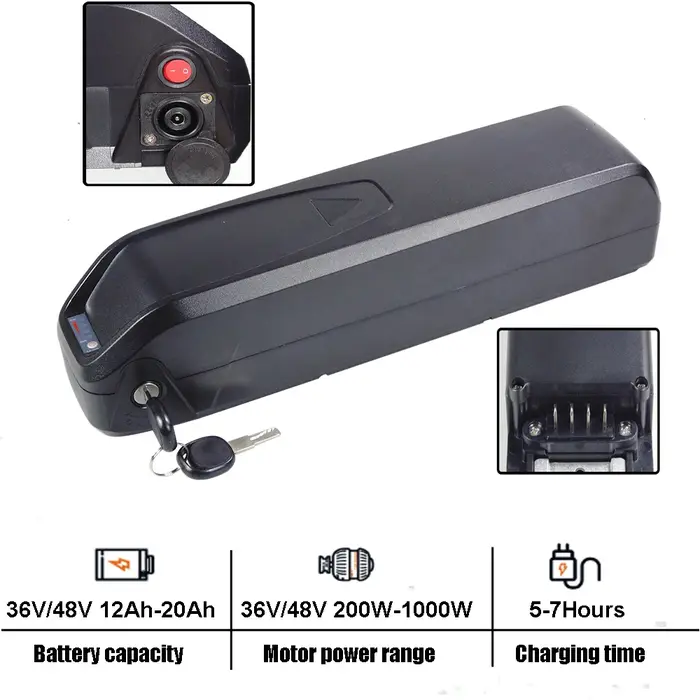 Batteries de vélo électrique 36V 48V 12Ah 15Ah 20Ah Li-ion pour Hitway Colorway BK15 BK27 BK29 Baolujie Poleejiek vélo électrique occassions spéciales