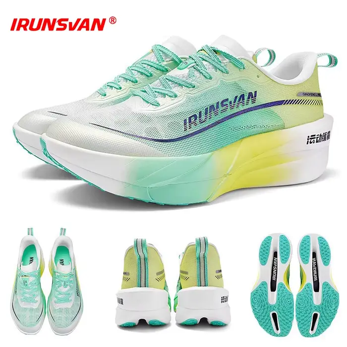 IRUNSVAN pleine Plam carbone plaque Trail chaussures de course hommes 2026 haute qualité chaussures 