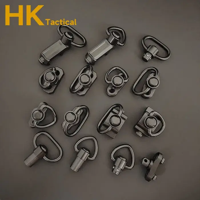 Airsoft DulStrap Quick Release QD Sling Offset, Mlok KeyHappRail, Picatinny Outdoors Hunting Gun Acc