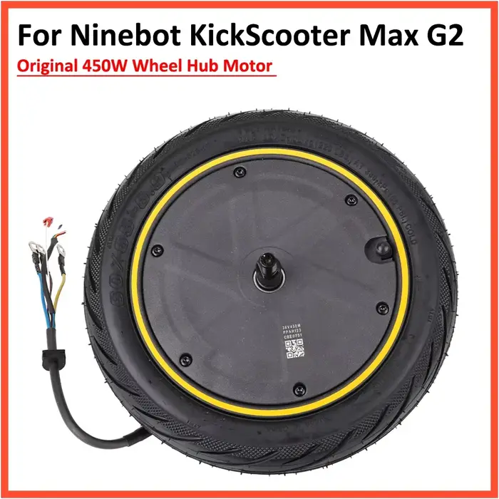 Moteur de moyeu de roue pour scooter Ninebot Max NipElectric, pièces de rechange, aspirateur pneumat