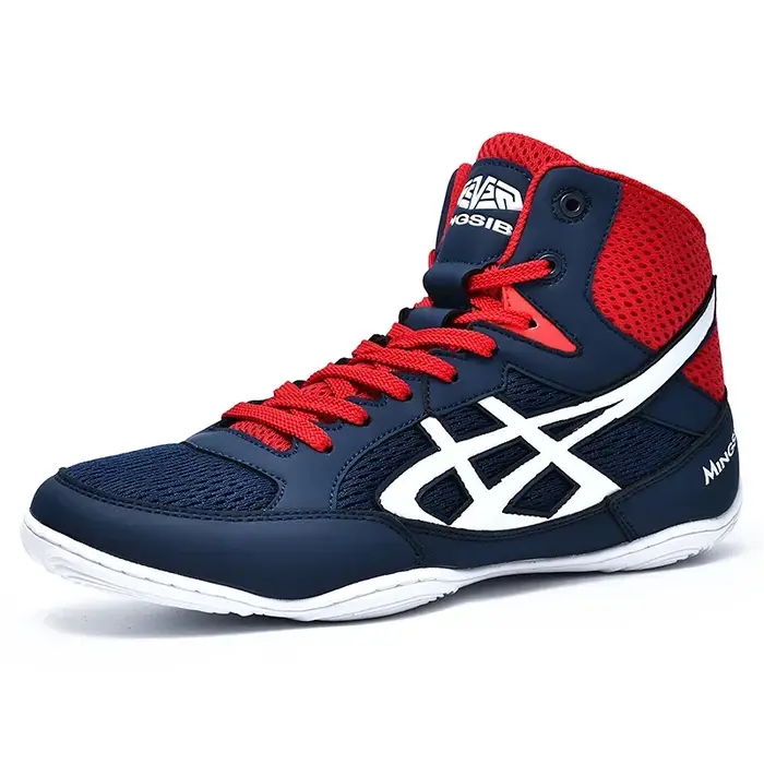 Chaussures de Lutte Hommes Femmes Baskets Entraînement Plein Air Boxe Sport Vol Grande Taille
