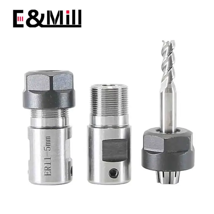 Bricolage ER11 ER16 ER20 ER25 3 3.175 4 5 6 6.35 7 8 10 12 14 Mm 16mm porte-outil de broche de moteu