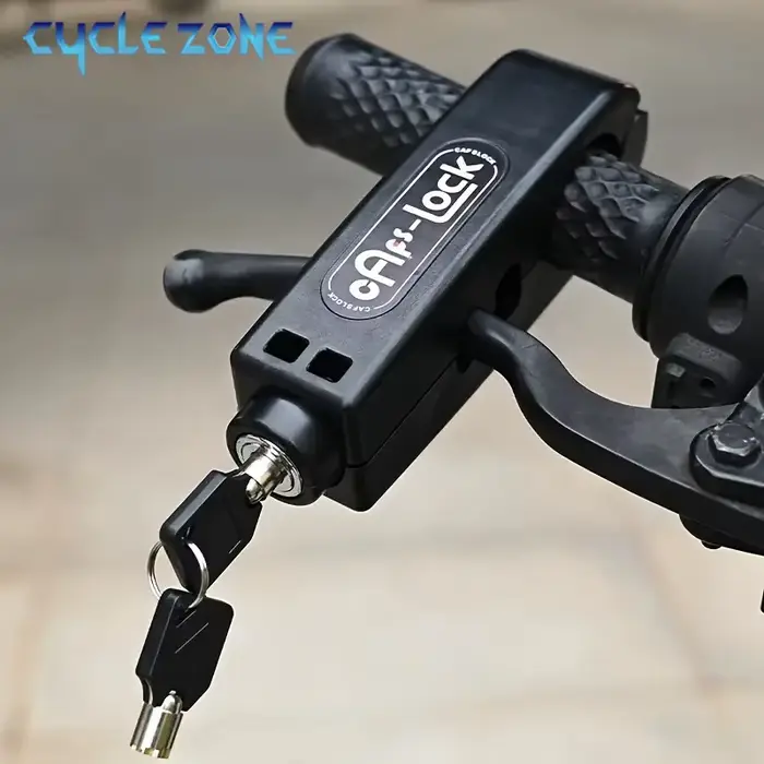 Serrure antivol pour vélo électrique frein guidon portable sécurité vélo moto accessoire cyclisme occasionnels randonnées cadeau