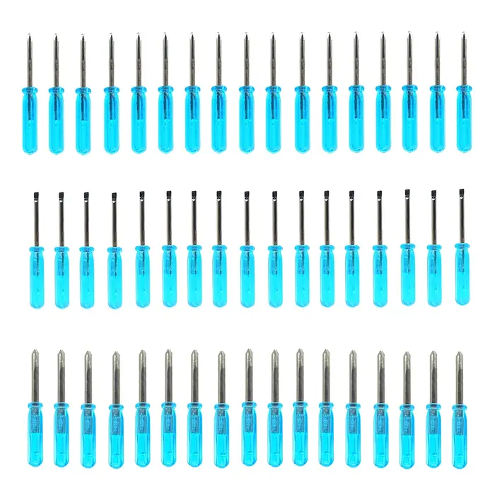 Mini tournevis à tête transversale fendue à lame plate 3.0/2.0mm, petit tournevis pour téléphone por
