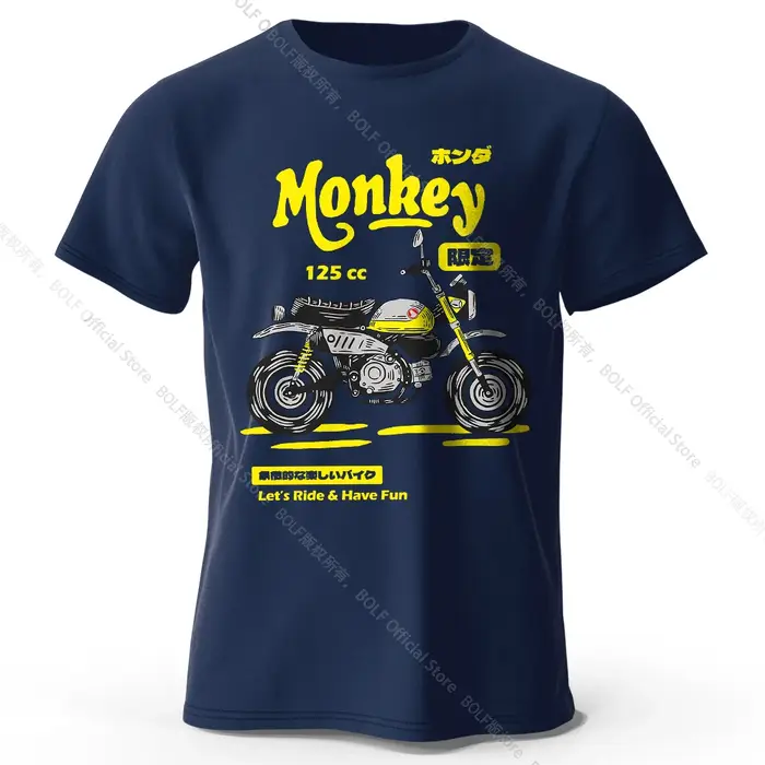 T-Shirt de croquis de moto Vintage 100% coton, T-Shirt graphique de vélo dessiné à la main pour homm