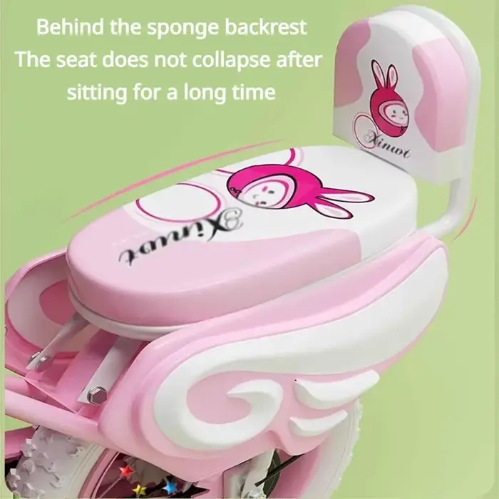 Vélo pour filles 12 14 16 pouces roues apprentissage freins doubles panier cadeau anniversaire enfant exploration sécurité autonome