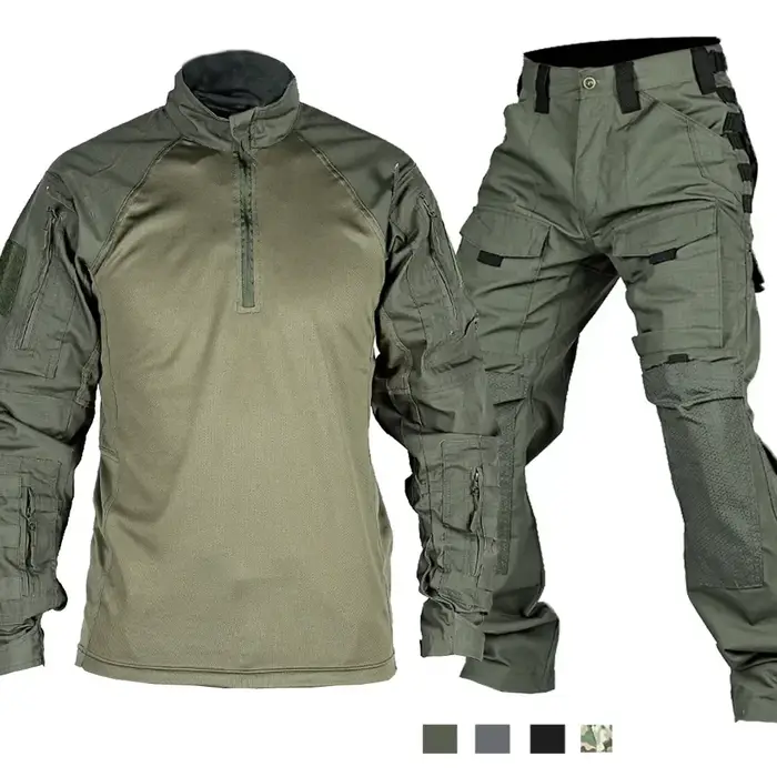 Combinaisons tactiques vêtements de travail pantalons hommes camouflage militaire résistant à l'usur