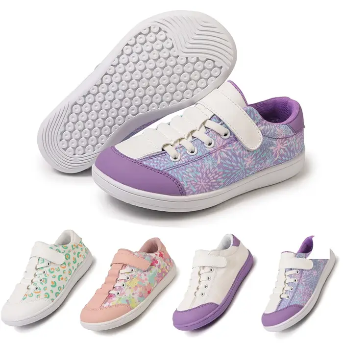 Chaussures antidérapantes et respirantes pour enfants, chaussures de sport minimalistes pour garçons