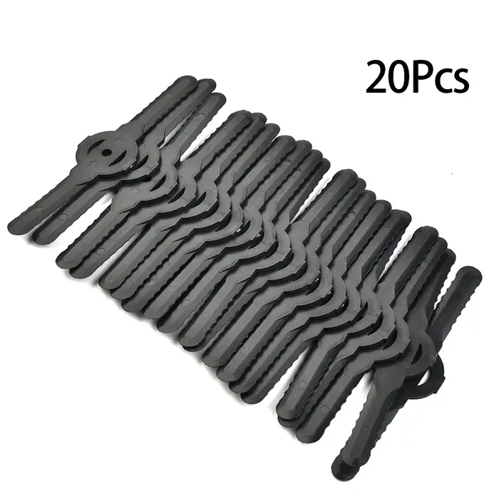 Lames de coupe en plastique pour coupe gazon électrique sans fil, outil de coupe-herbe, outil de jar