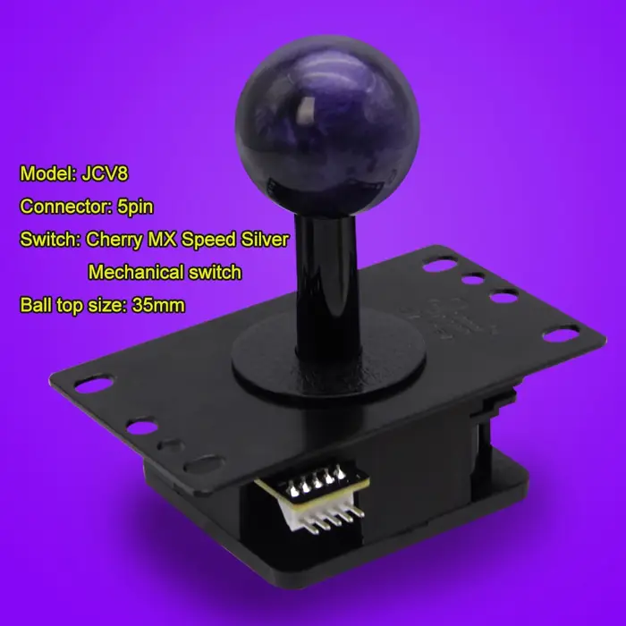 Qanba – arbres de Joystick d'arcade mécanique par gravité, levier silencieux JOV8S JCV8, accessoires
